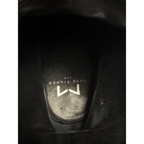 Marc Fisher Women's Boots Ulani Heeled Bottie Black Suede Zip Pointed Size 5.5 - Picture 10 of 10